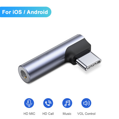 USB tip C na 3,5 mm adapter za slušalice i punjač, 30 W razdjelnik za brzo punjenje s pomoćnim audio priključkom za Samsung Galaxy S24 23 Ultra