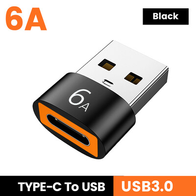 6A Tip C na USB 3.0 OTG adapter USB C ženski na USB muški pretvarač za MacBook Pro Samsung S20 Xiaomi Huawei USBC OTG konektor