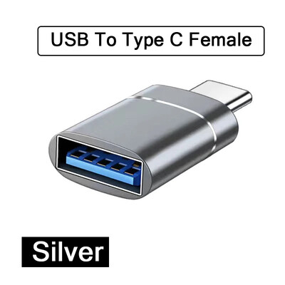 2PCS USB 3.0 na tip C OTG adapter za punjač, konektor, tip-C na USB muški na tip-c, adaptacijski pretvarač za PC, MacBook, automobil, USB ipad
