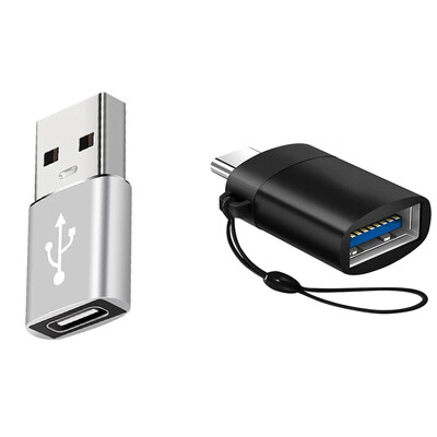 2PCS USB 3.0 na tip C OTG adapter za punjač, konektor, tip-C na USB muški na tip-c, adaptacijski pretvarač za PC, MacBook, automobil, USB ipad