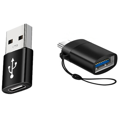 2PCS USB 3.0 na tip C OTG adapter za punjač, konektor, tip-C na USB muški na tip-c, adaptacijski pretvarač za PC, MacBook, automobil, USB ipad
