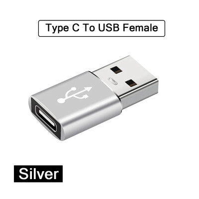 2PCS USB 3.0 na tip C OTG adapter za punjač, konektor, tip-C na USB muški na tip-c, adaptacijski pretvarač za PC, MacBook, automobil, USB ipad