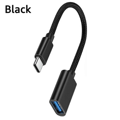 OTG kabel tipa C na USB ženski adapterski kabel za Macbook Samsung Huawei Honor Xiaomi Realme POCO USB adapterski kabel USB C kabel