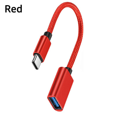 OTG kabel tipa C na USB ženski adapterski kabel za Macbook Samsung Huawei Honor Xiaomi Realme POCO USB adapterski kabel USB C kabel