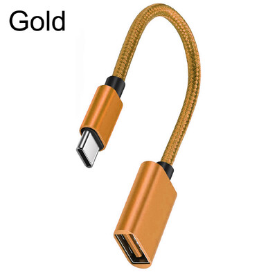 OTG kabel tipa C na USB ženski adapterski kabel za Macbook Samsung Huawei Honor Xiaomi Realme POCO USB adapterski kabel USB C kabel