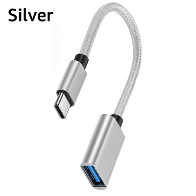 OTG kabel tipa C na USB ženski adapterski kabel za Macbook Samsung Huawei Honor Xiaomi Realme POCO USB adapterski kabel USB C kabel