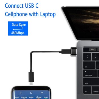 5 τμχ USB C σε USB Προσαρμογέας A Τύπος C PD Φορτιστής Προσαρμογέας ρεύματος για iPhone 15 14 Airpods iPad Air Samsung Xiaomi Redmi Huawei Honor