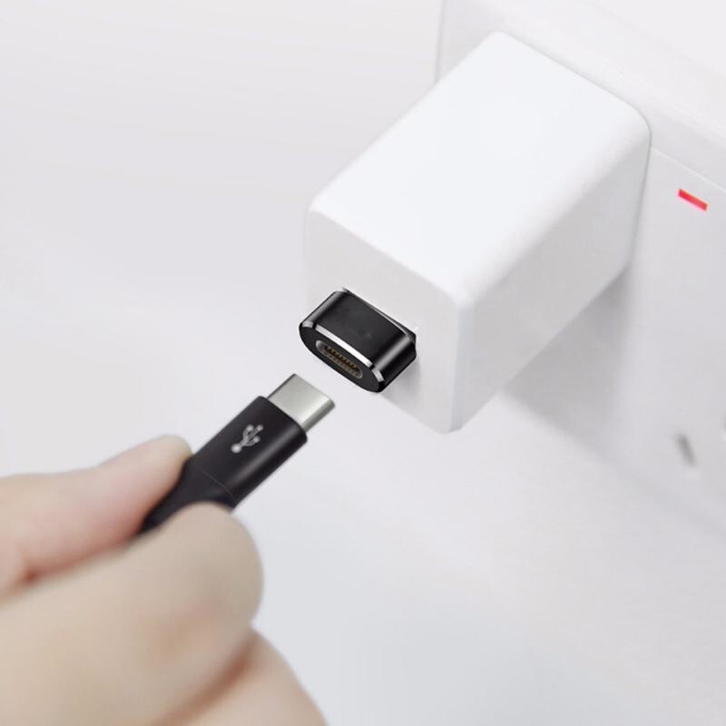 5 бр. USB C към USB A адаптер Тип C PD зарядно устройство Захранващ адаптер за iPhone 15 14 Airpods iPad Air Samsung Xiaomi Redmi Huawei Honor