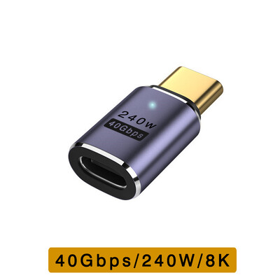 UGOURD USB4 adapter USB C na USB C Thunderbolt 3/4 40Gbps OTG produžni kabel Adapter Tip C muški na ženski pretvarač za prijenosno računalo