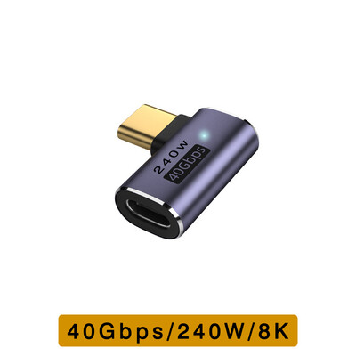 UGOURD USB4 adapter USB C na USB C Thunderbolt 3/4 40Gbps OTG produžni kabel Adapter Tip C muški na ženski pretvarač za prijenosno računalo
