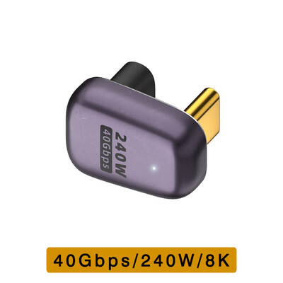 UGOURD USB4 adapter USB C na USB C Thunderbolt 3/4 40Gbps OTG produžni kabel Adapter Tip C muški na ženski pretvarač za prijenosno računalo