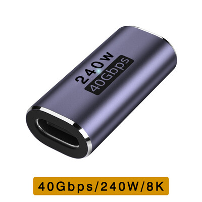 UGOURD USB4 adapter USB C na USB C Thunderbolt 3/4 40Gbps OTG produžni kabel Adapter Tip C muški na ženski pretvarač za prijenosno računalo