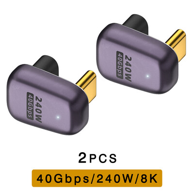 UGOURD USB4 adapter USB C na USB C Thunderbolt 3/4 40Gbps OTG produžni kabel Adapter Tip C muški na ženski pretvarač za prijenosno računalo
