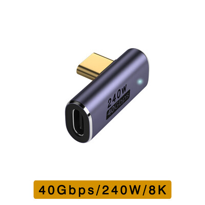 UGOURD USB4 adapter USB C na USB C Thunderbolt 3/4 40Gbps OTG produžni kabel Adapter Tip C muški na ženski pretvarač za prijenosno računalo