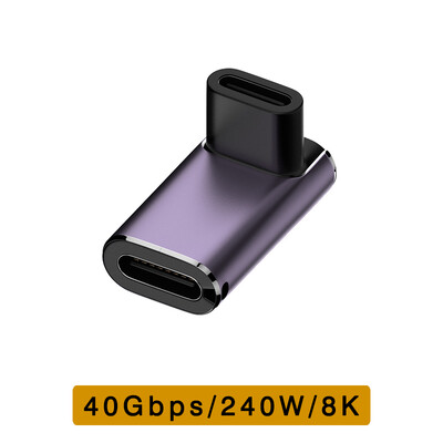 UGOURD USB4 adapter USB C na USB C Thunderbolt 3/4 40Gbps OTG produžni kabel Adapter Tip C muški na ženski pretvarač za prijenosno računalo