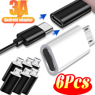 USB C-Micro USB adapter típusa Micro USB átalakító csatlakozó támogatás töltés/adat/fejhallgató konverter szinkronizálás Samsung Xiaomihoz