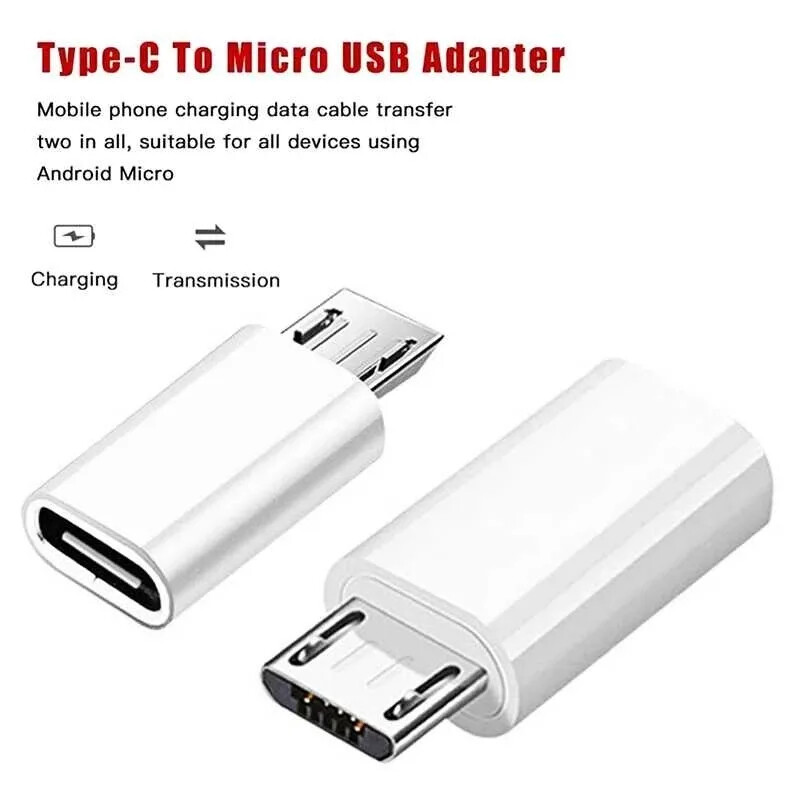 Tip USB C na mikro USB adapter na mikro USB konverter konektor podrška za punjenje/podatke/slušalice pretvarač sinkronizacija za Samsung Xiaomi