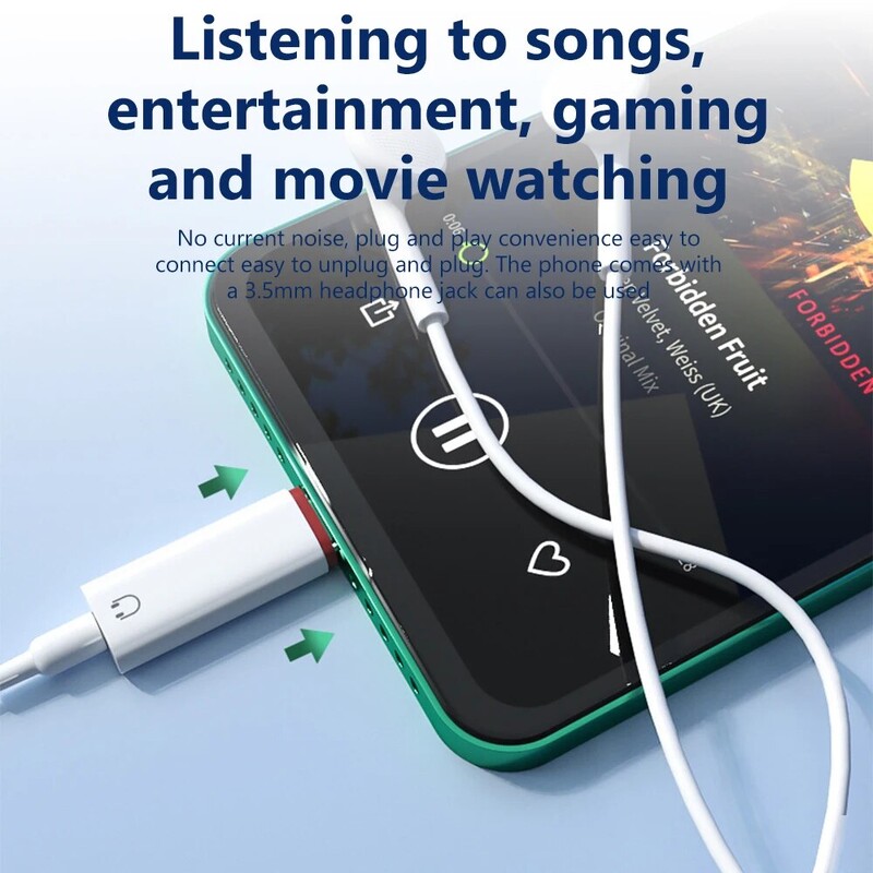 3,5 mm ženski na tip C muški adapter za Samsung za Xiaomi Redmi Huawei žičane slušalice pretvarač OTG audio AUX adapter za slušalice