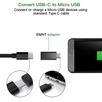 1/2/4 τμχ Μετατροπέας προσαρμογέα τύπου C σε Micro USB, γυναίκα σε άνδρα, Υποδοχή φόρτισης κινητού τηλεφώνου για προσαρμογείς Xiaomi Redmi Huawei