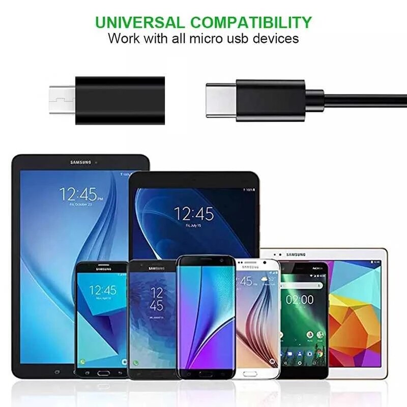 1/2/4 komada tipa C na mikro USB ženski na muški adapter pretvarač konektor za punjenje mobilnog telefona za Xiaomi Redmi Huawei adaptere
