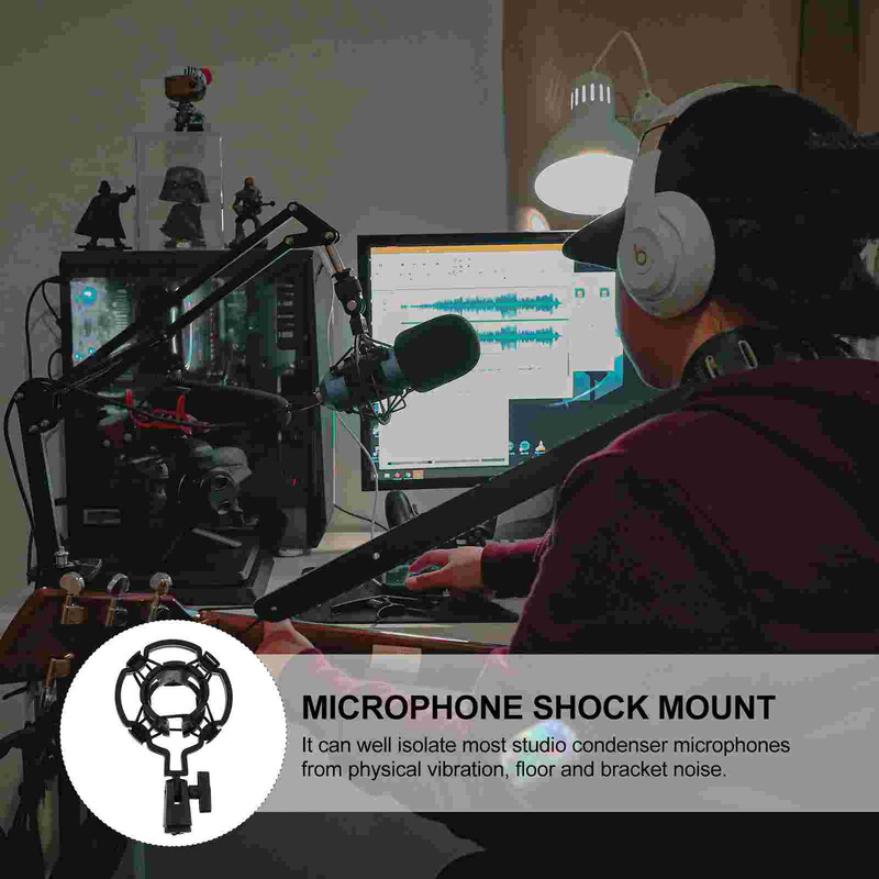 Montavimo mikrofono laikiklis studijos įrašymo mikrofonas, smūgis, laikiklis