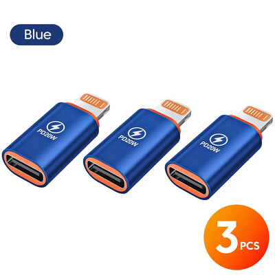 1-4Pcs PD20W USB tip C na Lightning OTG adapter za iOS Lightning muški na tip C ženski konektor pretvarač za iPhone iPad