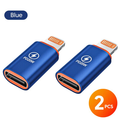1-4Pcs PD20W USB tip C na Lightning OTG adapter za iOS Lightning muški na tip C ženski konektor pretvarač za iPhone iPad