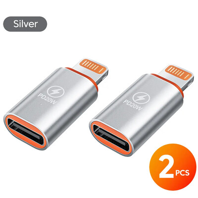 1-4Pcs PD20W USB tip C na Lightning OTG adapter za iOS Lightning muški na tip C ženski konektor pretvarač za iPhone iPad