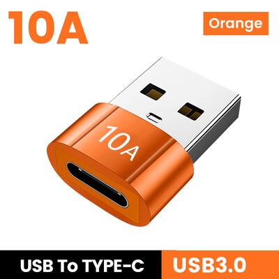 Crouch USB 3.0 na tip C adapter OTG USB C muški na USB A ženski 10A konektor za brzo punjenje za Macbook Xiaomi Huawei Samsung