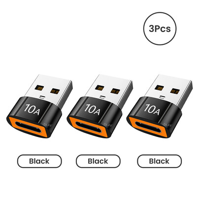 Crouch USB 3.0 na tip C adapter OTG USB C muški na USB A ženski 10A konektor za brzo punjenje za Macbook Xiaomi Huawei Samsung