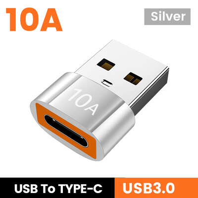 Crouch USB 3.0 na tip C adapter OTG USB C muški na USB A ženski 10A konektor za brzo punjenje za Macbook Xiaomi Huawei Samsung