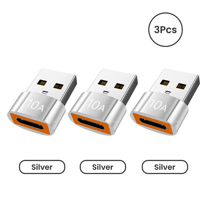 Crouch USB 3.0 na tip C adapter OTG USB C muški na USB A ženski 10A konektor za brzo punjenje za Macbook Xiaomi Huawei Samsung