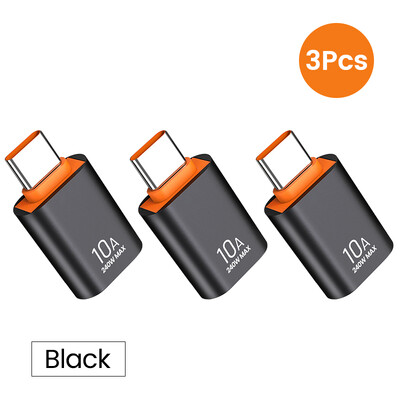 Crouch USB 3.0 na tip C adapter OTG USB C muški na USB A ženski 10A konektor za brzo punjenje za Macbook Xiaomi Huawei Samsung