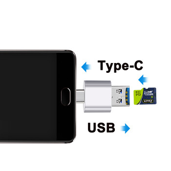 USB 2.0 Type C Card Reader SD TF MicroSD Card Reader Type C OTG Adapter for Huawei Xiaomi Android Phone PC