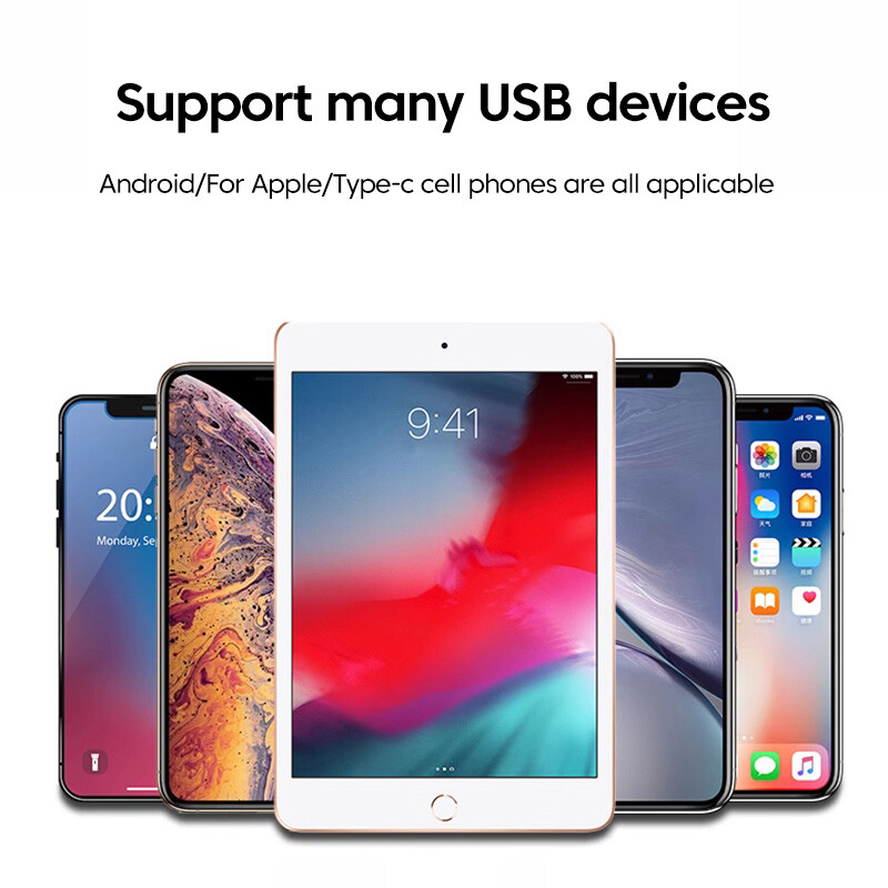 Olaf 3 u 1 OTG adapter USB3.0 na Micro USB/Type C/Lightning Converter Za iphone Xiaomi Samsung Miš Tipkovnica U Flash pogon