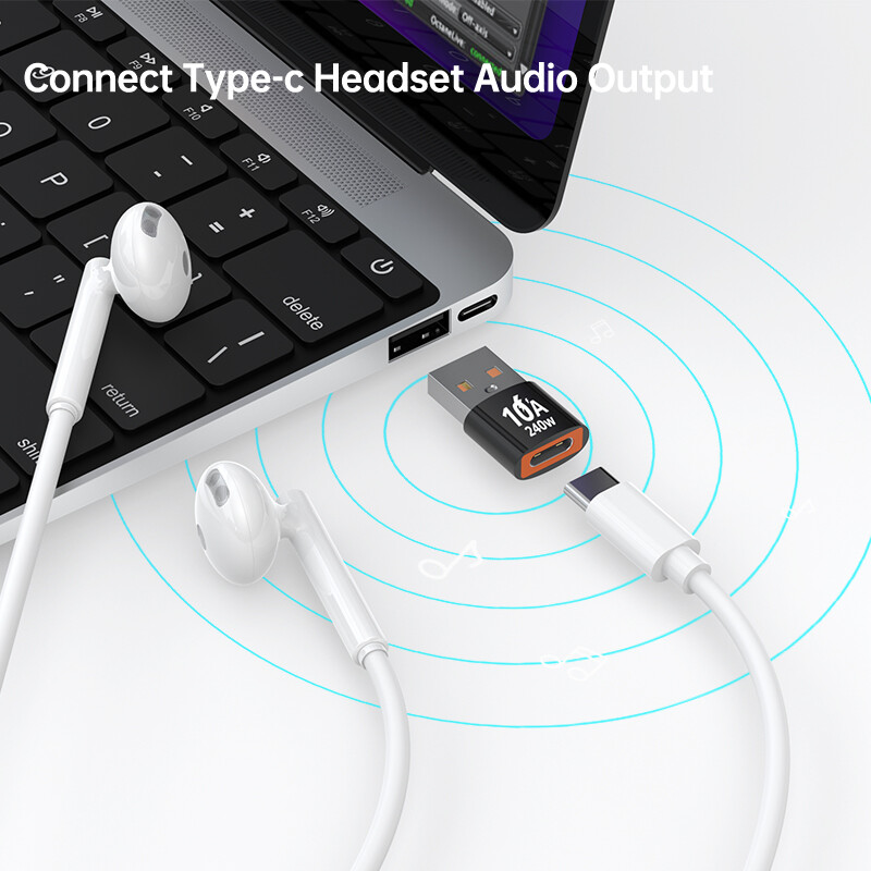 10A Otg adapter tipa C na USB A konverter Tipoc adapterski konektor kabel za Xiaomi 12 11 Samsung S22 Iphone 14 13 Oneplus 10pro