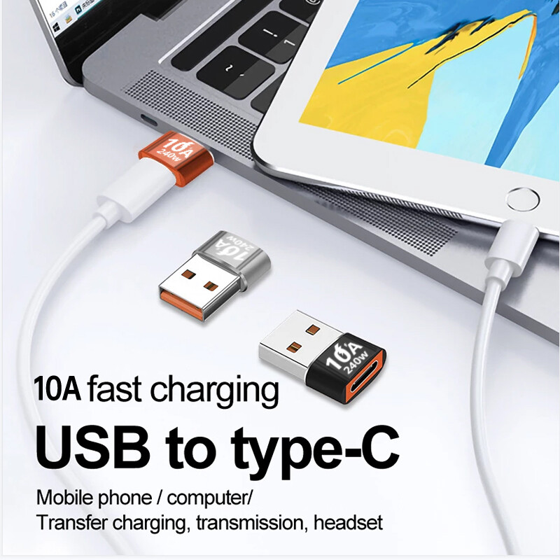 10A Otg adapter tipa C na USB A konverter Tipoc adapterski konektor kabel za Xiaomi 12 11 Samsung S22 Iphone 14 13 Oneplus 10pro