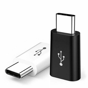 1/5Pcs Νέο Micro USB Female To Type C Male Adapter Μετατροπέας Micro-B σε USB-C Προσαρμογέας φόρτισης Αξεσουάρ κινητού τηλεφώνου