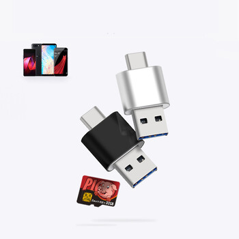 USB OTG Type c адаптер за четец на карти с памет Универсален тип-c USB TF SD четец на карти за телефон, компютър, лаптоп