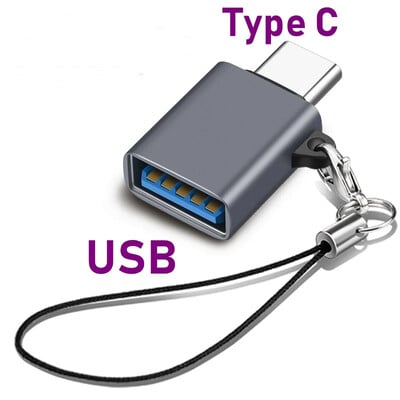 Aluminijski mini USB tip C adapter mikro USB USB-C OTG prijenos podataka pretvarač punjenja za kameru telefon tablet prijenosno računalo U disk
