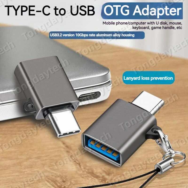 Aluminijski mini USB tip C adapter mikro USB USB-C OTG prijenos podataka pretvarač punjenja za kameru telefon tablet prijenosno računalo U disk