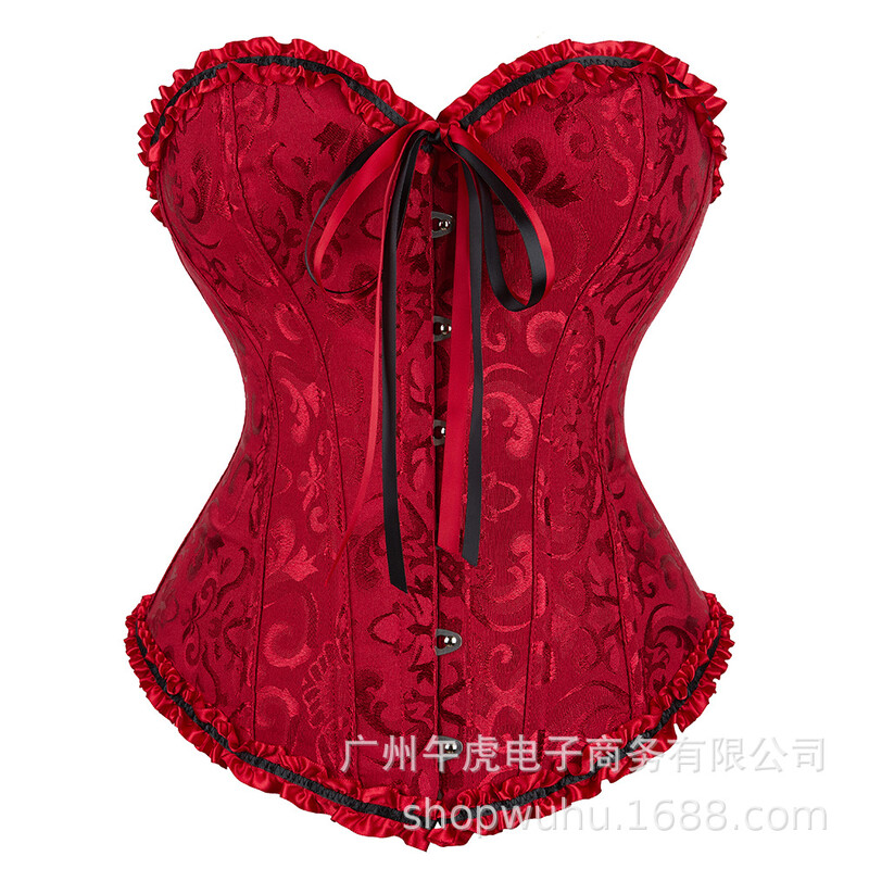 Palača vanjske trgovine ženski jacquard steznik Opskrba tvornice europske i američke seksi odjeće za oblikovanje trbuha 