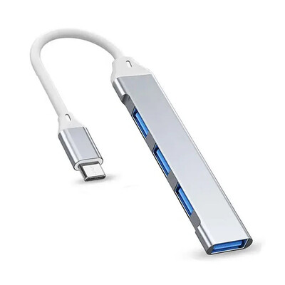 USB C HUB USB 3.0 HUB Type C 4 portos Multi Splitter Adapter OTG Macbook HUB Pro 13 15 Air Mi Pro Samsung számítógépes tartozékokhoz