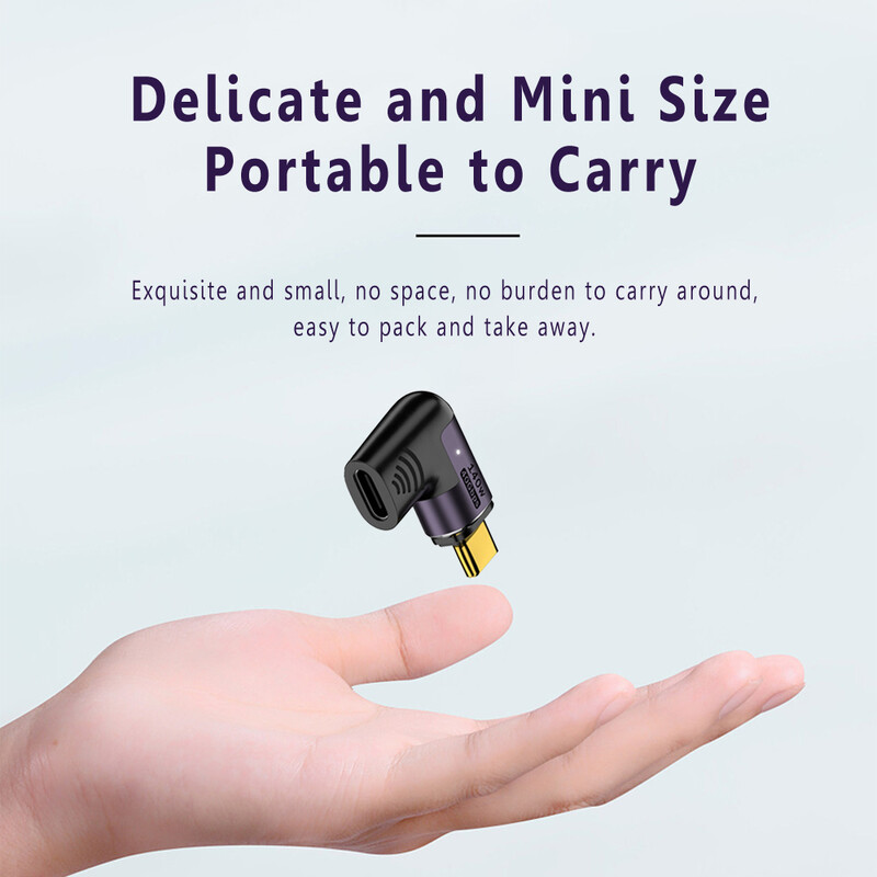 140W magnetski USB 4.0 Type-C OTG adapter 40Gbps Alloy Thunderbolt3 brzo punjenje 8K@60HZ Vedio pretvarač za Macbook telefon Ipad