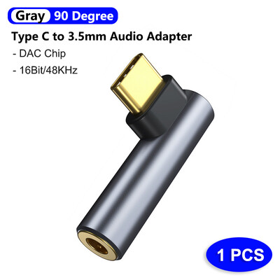 Tip C do 3,5 mm audio adapter Aux Jack konektor koljeno DAC pretvarač slušalica za Samsung S23 Ultra S22 A54 Google Pixel 6 7 Pro