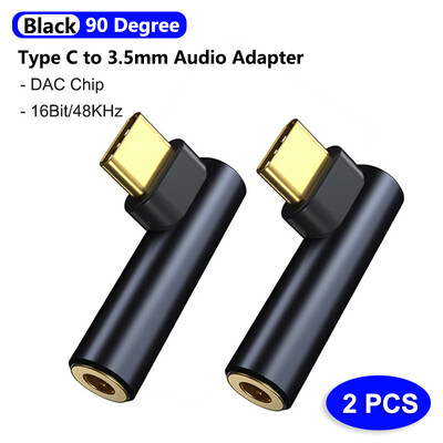 Tip C do 3,5 mm audio adapter Aux Jack konektor koljeno DAC pretvarač slušalica za Samsung S23 Ultra S22 A54 Google Pixel 6 7 Pro