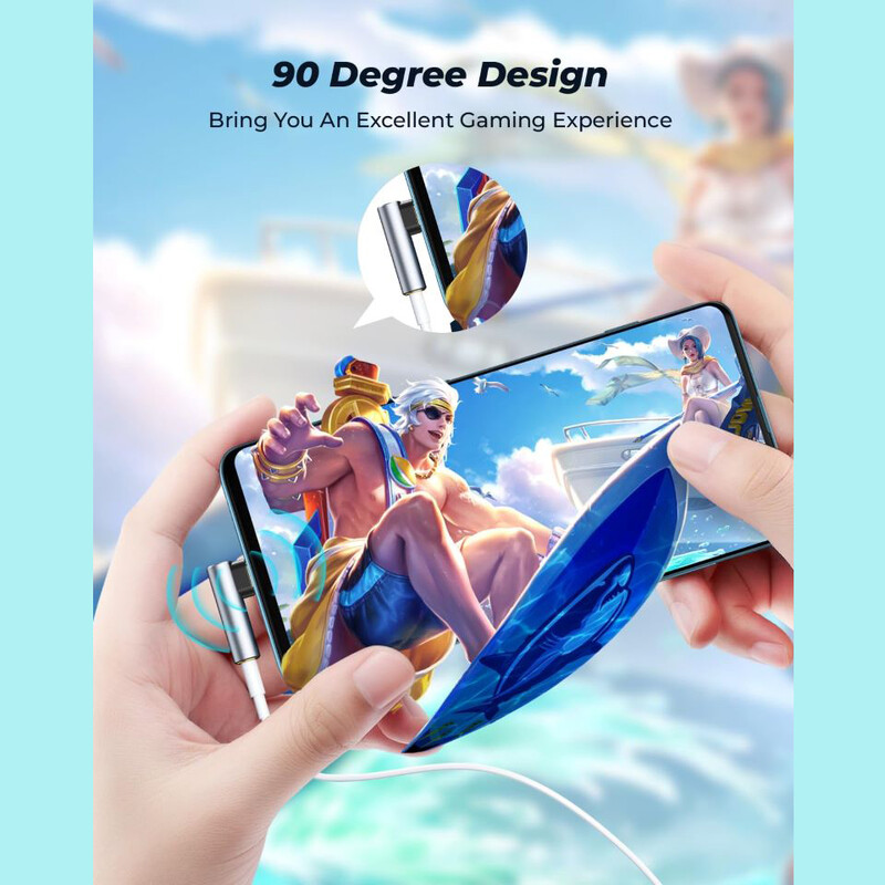 Tip C do 3,5 mm audio adapter Aux Jack konektor koljeno DAC pretvarač slušalica za Samsung S23 Ultra S22 A54 Google Pixel 6 7 Pro