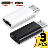 Адаптер за телефон тип C женски към микро USB мъжки OTG конвертор за MacBook таблет лаптоп Samsung микро към USB C конектор приемник