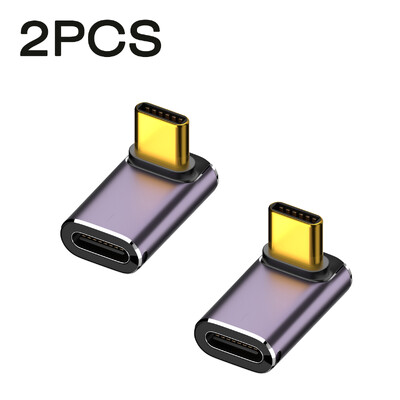 UGOURD USB4 OTG Tip C To C Thunderbolt3 Adapter produžnog kabela L stil muški na ženski na ženski za telefon prijenosno računalo 40Gbps