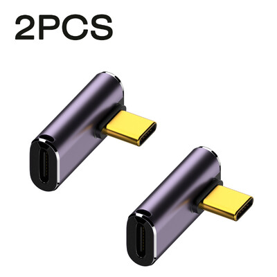 UGOURD USB4 OTG Tip C To C Thunderbolt3 Adapter produžnog kabela L stil muški na ženski na ženski za telefon prijenosno računalo 40Gbps